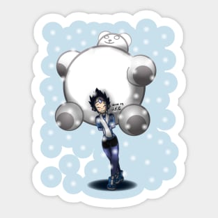 Ice Happy Sticker